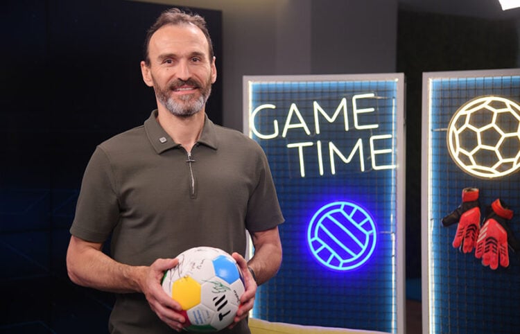 Ο Νίκος Νταμπίζας στο Allwyn Game Time