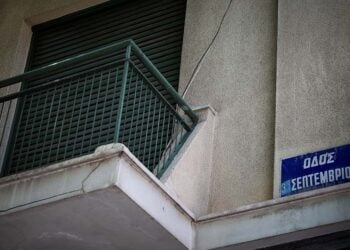 Το σπίτι στα Πατήσια όπου διέμενε στην Αθήνα ο 37χρονος Παλαιστίνιος. Κυριακή 7 Ιουνίου 2026 (φωτ.: EUROKINISSI)