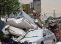 Κατάρρευση κτηρίου στα Πετράλωνα επί της οδού Αλκμήνης. Τρίτη 30 Ιουνίου 2026   (φωτ.: EUROKINISSI / Γιάννης Παναγόπουλος)