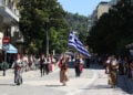Μέλη των «Ακριτών» Επταμύλων στην παρέλαση για την 113η επέτειο από την απελευθέρωση των Σερρών, Δευτέρα 29 Ιουνίου 2026 (φωτ.: Δήμος Σερρών)