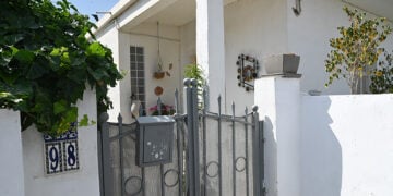 Το σπίτι όπου συνέβη το διπλό φονικό (φωτ.: EUROKINISSI / Ανδρέας Αλεξόπουλος)