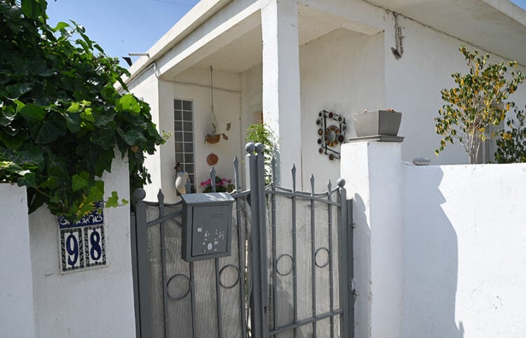 Το σπίτι όπου συνέβη το διπλό φονικό (φωτ.: EUROKINISSI / Ανδρέας Αλεξόπουλος)