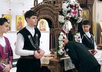 (Φωτ.: Facebook/Σύλλογος Ποντίων Χορευτών Ξάνθης «Τραντέλλενες»)
