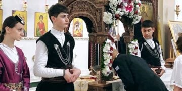 (Φωτ.: Facebook/Σύλλογος Ποντίων Χορευτών Ξάνθης «Τραντέλλενες»)