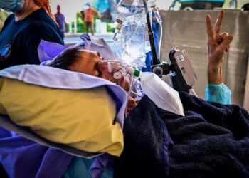 Μεταφορά του Αριστοτέλη Χαντζή στο νοσοκομείο «Ευαγγελισμός».  Παρασκευή 26 Ιουνίου 2026 (φωτ.: EUROKINISSI / Τατιάνα Μπόλαρη)