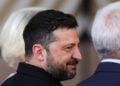 Ο Β. Χελένσκι στις Βρυξέλλες, 18/6/2026 (φωτ.: EPA / Olivier Matthys)