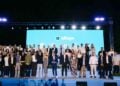 Στελέχη της Allwyn με εκπροσώπους της ΕΟΚ, της ΕΟΠΕ, της ΕΠΟ, της ΚΟΕ και του ΣΕΓΑΣ (φωτ.: Allwyn)