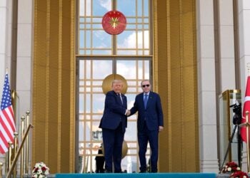(Φωτ.: EPA/EMRAH GUREL/ POOL POOL PHOTO/ΑΠΕ ΜΠΕ)