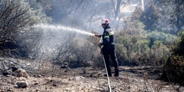 Πυρκαγιά στη περιοχή του Ρεθύμνου στην Κρήτη (ΣΥΝΕΡΓΑΤΗΣ/ EUROKINISSI)
