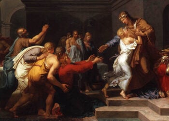 Ο Ιωσήφ με τα αδέλφια του, σε πίνακα του Girodet (πηγή: commons.wikimedia.org)