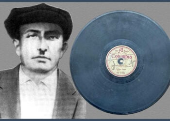 Ο Picoğlu Osman και ένας (δυσεύρετος, πλέον) δίσκος του (εικ.: ΧΚ)