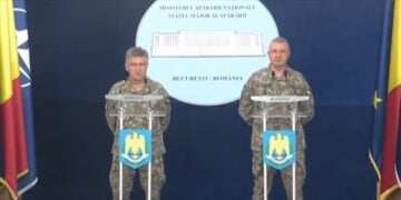 Από την ενημέρωση του υπουργείου Άμυνας της Ρουμανίας για το θέμα της κατάρριψης μη επανδρωμένου αεροσκάφους (πηγή: YouTube/WION)