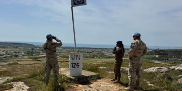 Μέλη της ΟΥΝΦΙΚΥΠ στην Πύλα (φωτ.: facebook / UNFICYP)