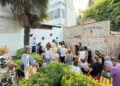 Πανηγυρικός εσπερινός στο Αγίασμα της Αγίας Κυριακής στο Κιρέτσμπουρνου, ένα από τα δύο ιστορικά αγιάσματα της Μητρόπολης Δέρκων που διατηρούνται έως σήμερα στις όχθες του Βοσπόρου (φωτ.: Φως Φαναρίου)