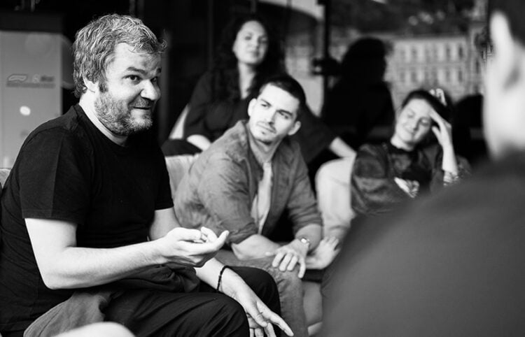 Ο σκηνοθέτης Χρήστος Νίκου, ο οποίος συμμετέχει ως μέντορας στο πρόγραμμα Future Frames