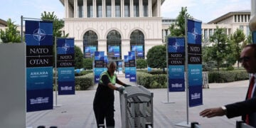 Πυρετώδεις οι προετοιμασίες στην Άγκυρα για τη Σύνοδο Κορυφής (φωτ.: EPA / Georgi Licovski)