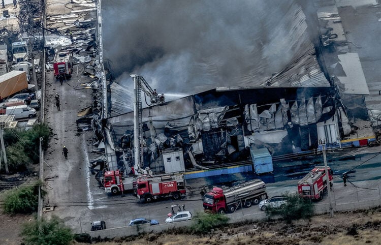 Από την πυρκαγιά στον Ασπρόπυργο, στις 9 Ιουλίου (φωτ.: EUROKINISSI)