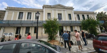 Εικόνα από το Δικαστήριο Ναυπλίου (φωτ.: ΑΠΕ-ΜΠΕ / Ευάγγελος Μπουγιώτης)