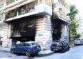 Μετά την επίθεση με γκαζάκια σε κατοικίες στελεχών της Νέας Δημοκρατίας, στη Θεσσαλονίκη. Τετάρτη 1 Ιουλίου 2026 (φωτ.: EUROKINISSI / Ραφαήλ Γεωργιάδης)