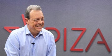Ο Σωκράτης Φάμελλος στα γραφεία του ΣΥΡΙΖΑ-ΠΣ. Τρίτη 23 Ιουνίου 2026 (φωτ.: EUROKINISSI / Γιώργος Κονταρίνης)