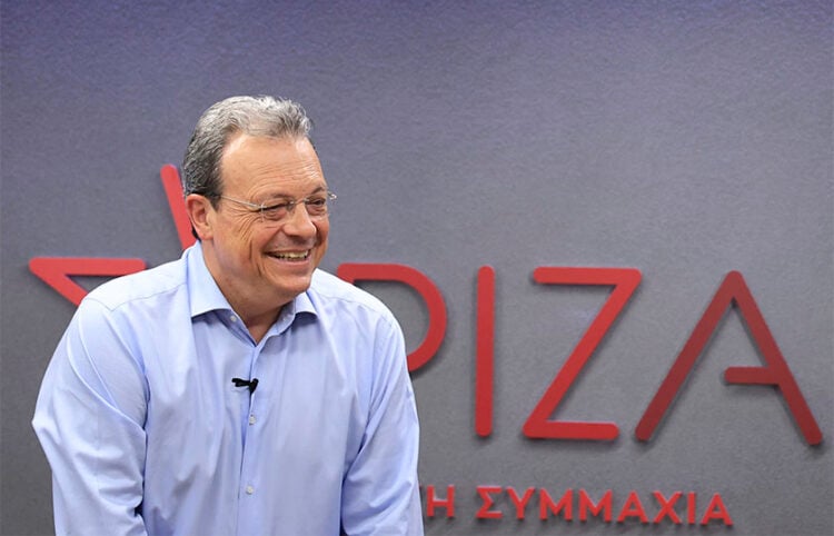 Ο Σωκράτης Φάμελλος στα γραφεία του ΣΥΡΙΖΑ-ΠΣ. Τρίτη 23 Ιουνίου 2026 (φωτ.: EUROKINISSI / Γιώργος Κονταρίνης)