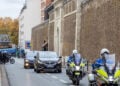 Εξωτερική άποψη της φυλακής La Santé στο Παρίσι, όπου βρέθηκε νεκρός το 2022 ο Ζαν-Λικ Μπρινέλ (φωτ.: EPA / Christophe Petit Tesson)