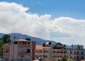 Καπνός από τη φωτιά στο Καλαπόδι Φθιώτιδας, Τετάρτη 1η Ιουλίου 2026 (πηγή: Facebook / Πυρκαγιά Ενημέρωση)