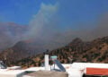 Καπνός από τη φωτιά στην Κρύα Βρύση Ρεθύμνου, Τετάρτη 29 Ιουλίου 2026 (φωτ.: Facebook / Forecast Weather Greece / Alexvi)