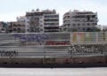Το εργοτάξιο του μετρό στην Κυψέλη (φωτ. αρχείου: EUROKINISSI)