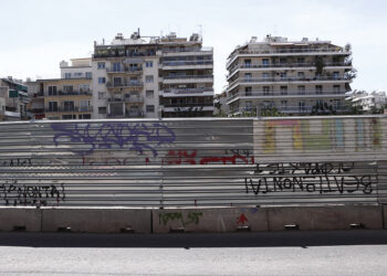 Το εργοτάξιο του μετρό στην Κυψέλη (φωτ. αρχείου: EUROKINISSI)