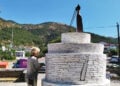 Το υπό διαμόρφωση μνημείο της ποντιακής λύρας στη Λευκόπετρα Ξάνθης (φωτ.: Κωνσταντίνα Ναβροζίδου)