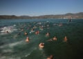 Κολυμβητές συμμετέχουν στον 15ο Κολυμβητικό Διάπλου Μικρασιατικής Μνήμης, στη Λέσβο, Κυριακή 26 Ιουλίου 2026 (φωτ.: ΑΠΕ-ΜΠΕ / Ηλίας Μάρκου)