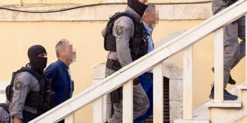 Στον εισαγγελέα Χανίων o ιατροδικαστής και o τοξικολόγος, κατηγορούμενοι για αλλοίωση αποτελεσμάτων σε εκθέσεις. Δευτέρα 27 Ιουλίου 2026 (φωτ.: EUROKINISSI)