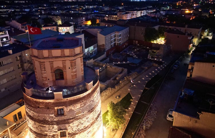 Ο «Μακεδονικός Πύργος» της Αδριανούπολης (πηγή: Χ / 
Mehmet Nuri Ersoy)