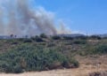 Καπνός από τη φωτιά στην Πάρο, Πέμπτη 30 Ιουλίου 2026 (φωτ.: Facebook / Πυρκαγιά Ενημέρωση / Δανάη Αρσενίδου)