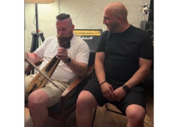Παναγιώτης Στεφανίδης και Τάσος Πετρόπουλος (πηγή: TikTok / Panagiotis Stefanidis)