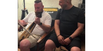 Παναγιώτης Στεφανίδης και Τάσος Πετρόπουλος (πηγή: TikTok / Panagiotis Stefanidis)