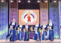 Τα κορίτσια του συγκροτήματος «Πατρίδα» στο Πανρωσικό Φεστιβάλ Λαογραφικών Συγκροτημάτων «Κουμπάνσκι Καζατσόκ» (πηγή: rusgreek.ru)