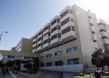 Το Θριάσιο Νοσοκομείο στην Ελευσίνα (φωτ.: EUROKINISSI / Γιώργος Κονταρίνης)