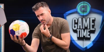 Ο Γιάννης Τσιμιτσέλης στο Allwyn Game Time