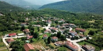 Ο Δαφνώνας Ξάνθης από ψηλά (φωτ.: google.com/maps/contrib/konstantinos karakasidis)