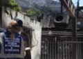 Εικόνα από τους επιτόπιους ελέγχους από κλιμάκια της Γενικής Διεύθυνσης Αποκατάστασης Επιπτώσεων Φυσικών Καταστροφών (ΓΔΑΕΦΚ) στις ιδιοκτησίες που επλήγησαν από την πρόσφατη πυρκαγιά στη Δυτική Αττική (φωτ.: Δανάη Δαυλοπούλου/ EUROKINISSI)