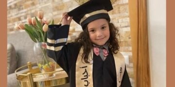 Η Χιντ Ρατζάμπ, από την αποφοίτησή της από το νηπιαγωγείο, μέχρι τη δολοφονία της από τις ισραηλινές δυνάμεις σε ηλικία 5 ετών (φωτ.: maktoobmedia.com)