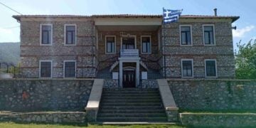 Το Δημοτικό Σχολείο του Κεχρόκαμπου (φωτ.: facebook.com/ Κεχρόκαμπος Καβάλας-Kechrokambos Kavala)