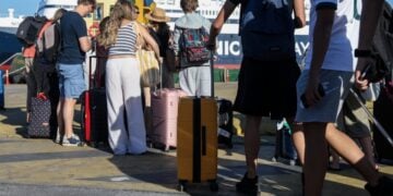 Στιγμιότυπο από το λιμάνι του Πειραιά (φωτ.: Δανάη Δαυλοπούλου/ EUROKINSSI)