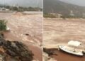 Απίστευτες εικόνες από το Καραβοστάσι της Ανατολικής Μάνης (εικ.: facebook.com/pantelis.apostolakos)