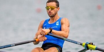 Ο Πόντιος κωπηλάτης Πέτρος Γκαϊδατζής (φωτ.: ΕΚΟΦΝΣ)