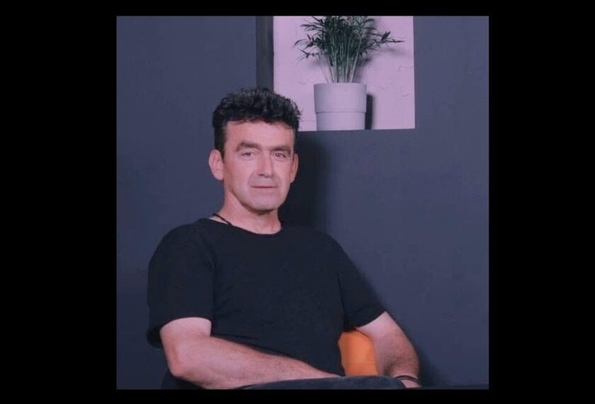Ο Στάθης Παρχαρίδης (φωτ.: facebook.com/Στάθης Παρχαρίδης)