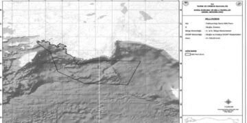 Ο χάρτης δείχνει το «Θαλάσσιο Εθνικό Πάρκο Φέτιγιε-Κας». Το πάρκο εκτείνεται στις επαρχίες Μούγλων και Αττάλειας και καλύπτει έκταση 21.706,03 τετραγωνικών χιλιομέτρων (πηγή: resmigazete.gov.tr)