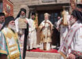 Ο Οικουμενικός Πατριάρχης στα Αγρίδια της Ίμβρου για την εορτή της Κοιμήσεως της Θεοτόκου, το 2025 (φωτ.: Νίκος Παπαχρήστου / Οικουμενικό Πατριαρχείο)